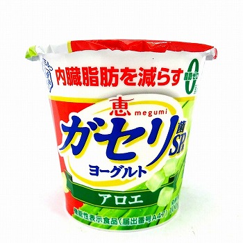 雪印メグミルク　恵　ガセリ菌ＳＰ株ヨーグルト　アロエ　脂肪０　１００ｇ